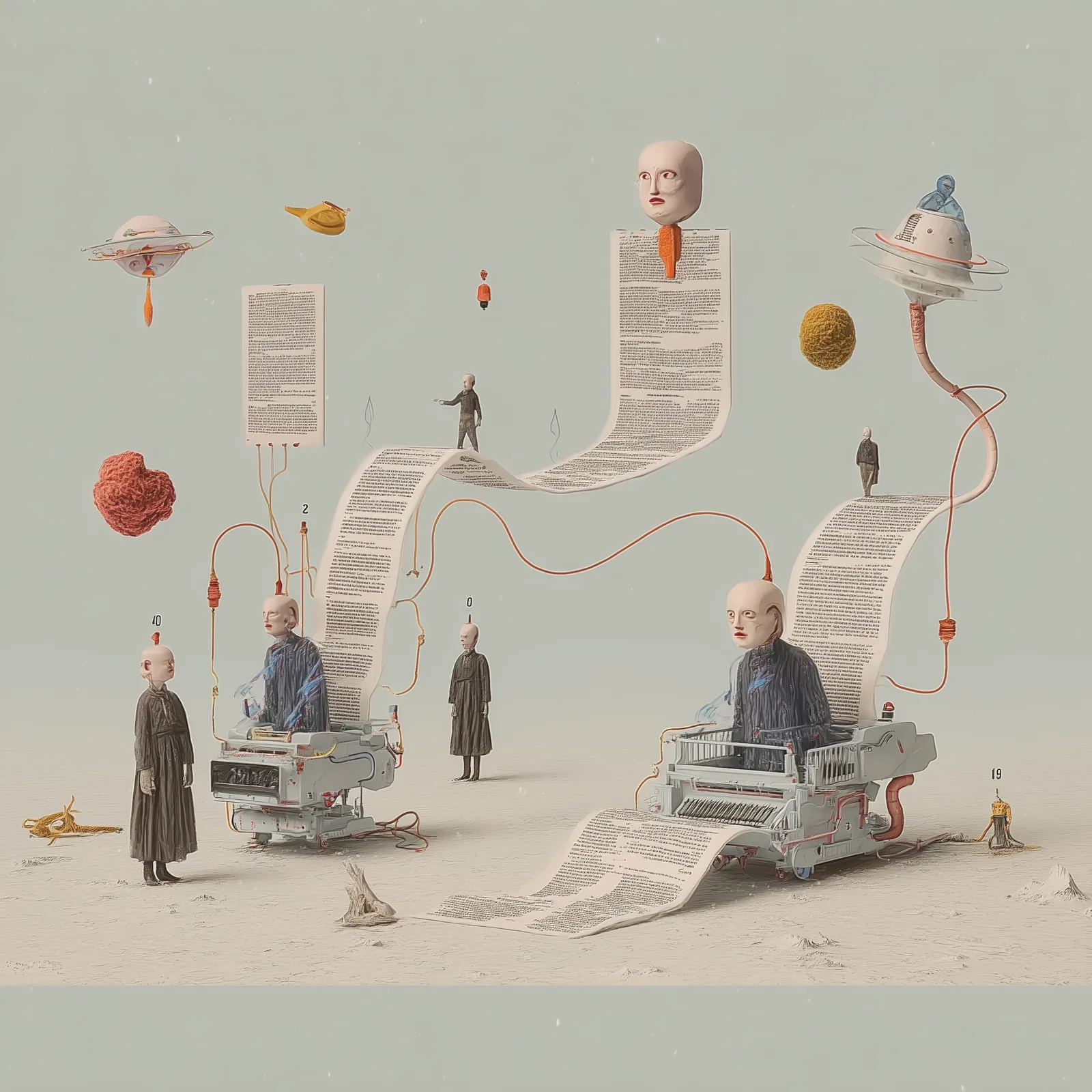 Surreal document machine — knowledge extraction
